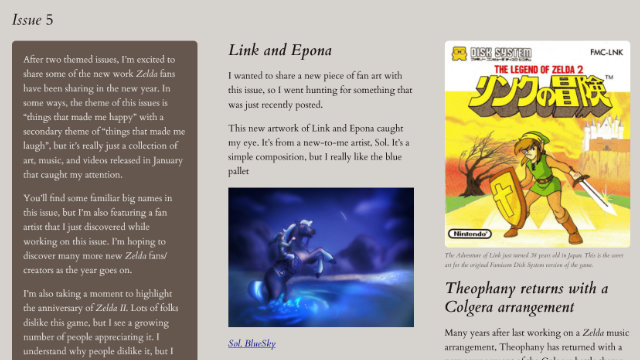 Zelda Community Highlights: January 2025